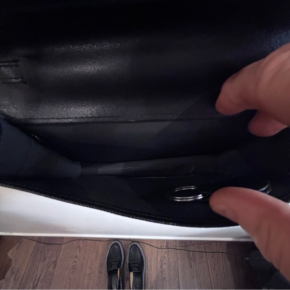 BUXTON Leather Crossbody Wallet Bag Many Compartments Inner Mirror Zipper Snap - Picture 8 of 12